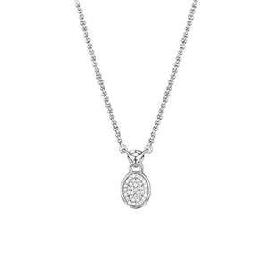Di Modolo Lolita Diamond Pendant in Plated Rhodium (0.16 CTW) MSRP 950